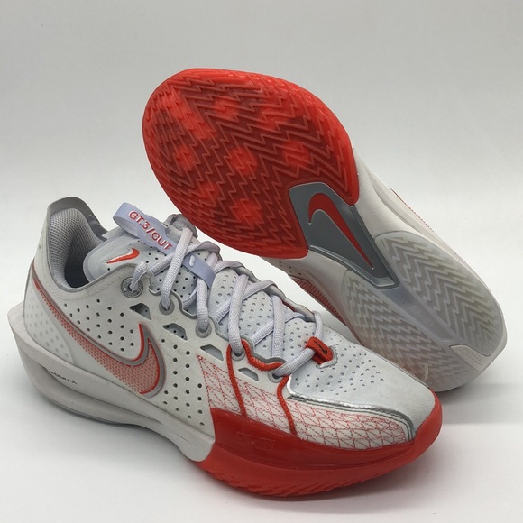 Nike Other - USED Nike Air Zoom GT Cut 3 Summit White Metallic Silver DV2913-101 No Box